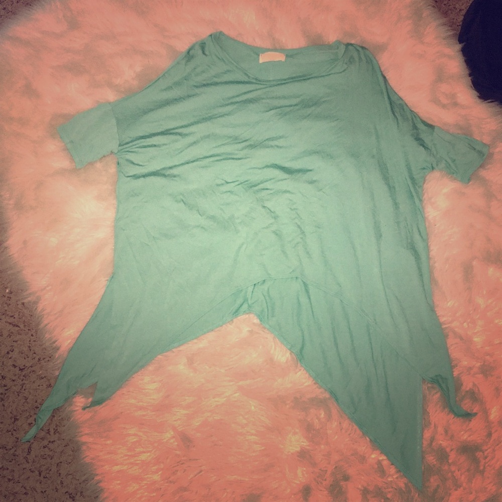 High-low blouse